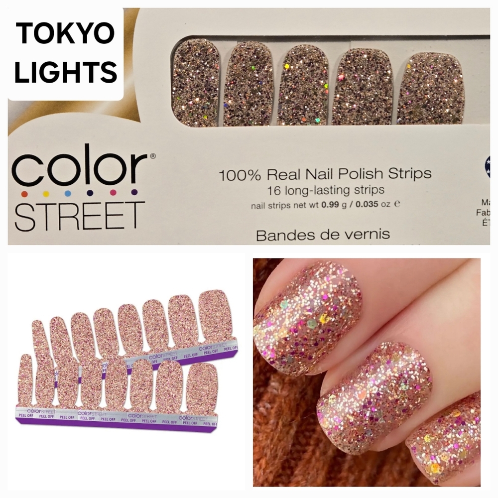 Color Street Polish Strip - Tokyo Lights
